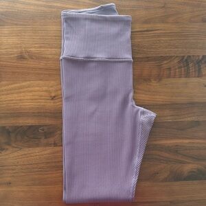 Athlete Leggings Purple Mauve Small